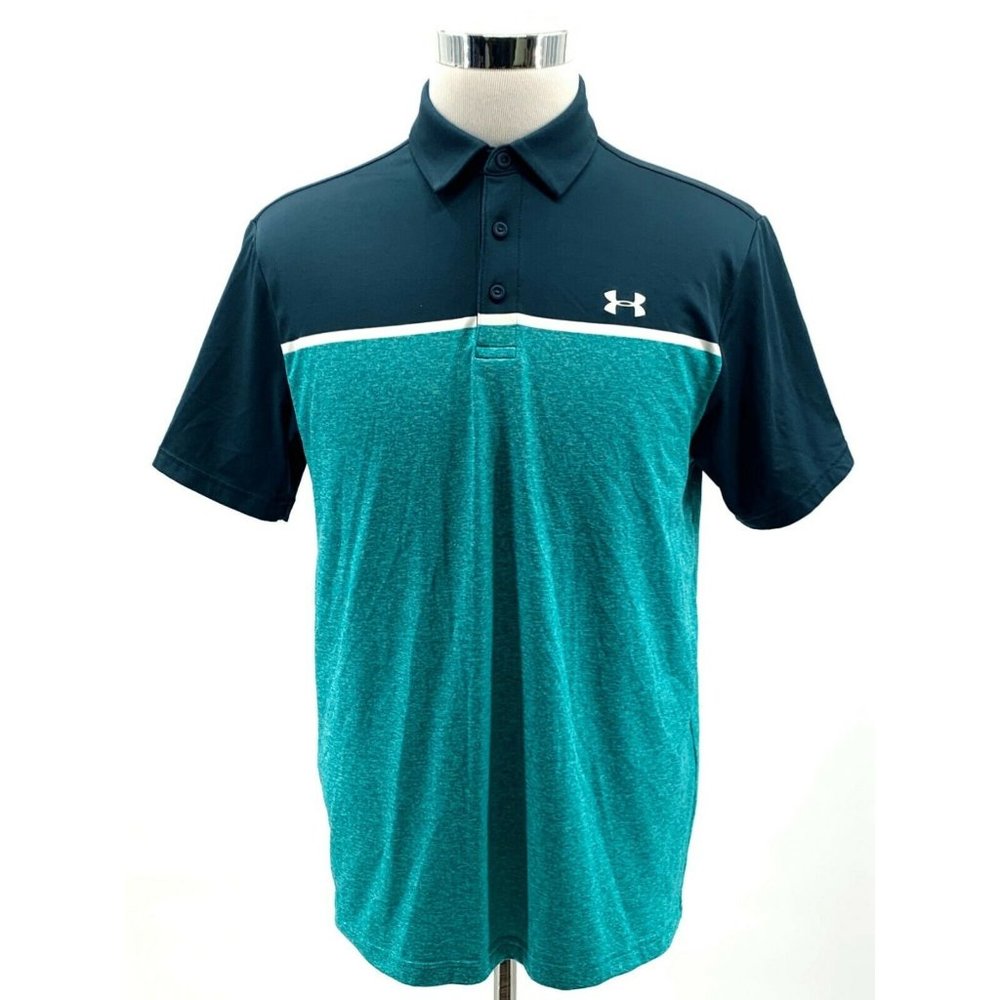 UNDER ARMOUR Mens The Playoff Polo Golf Shirt Sz M
